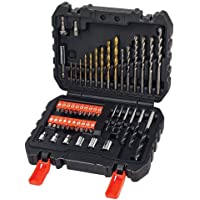 Black+Decker A7188 - Set de 50 piezas con brocas y puntas para atornillar y taladrar